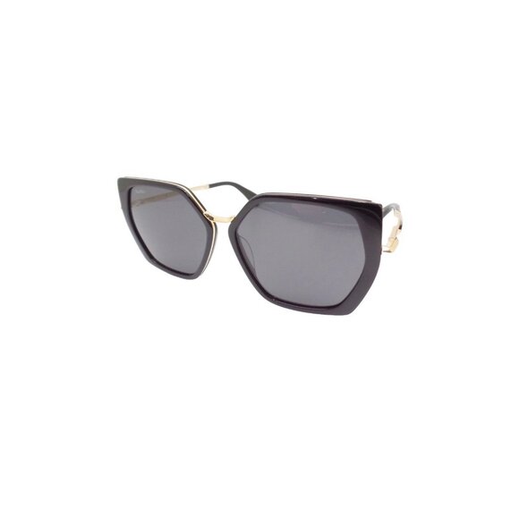 Max Mara Miller 5 MM 0136 01A Gold New Sunglasses Authentic Women’s Trendy Eye - Picture 1 of 4